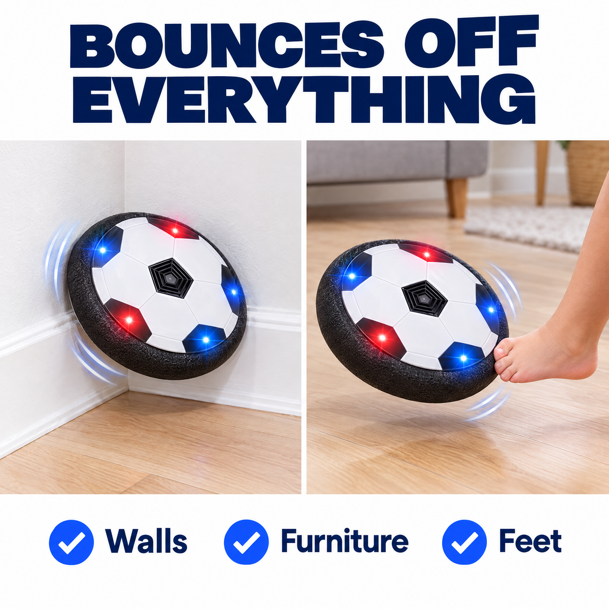 HoverShot™ Hovering Soccer Ball